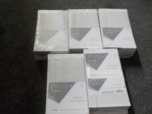5 Packs 12 Prism Writing Pads...