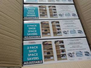 Case of 12 - 2 pack Shoe Space Save...