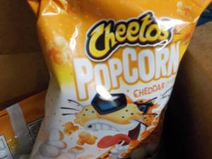 Case of Cheetos Popcorn Cheddar...