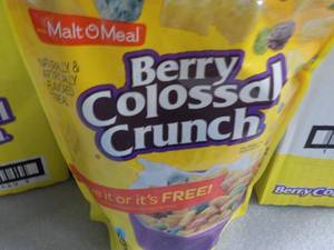5 cases Malt O Meal Berry Colossal ...