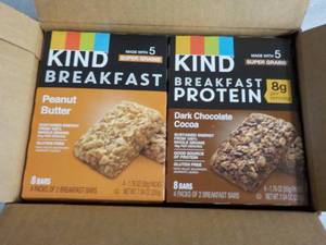 6 Boxes KIND Breakfast Bars...