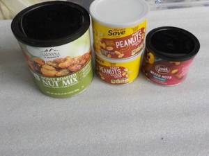 Variety of nuts and peanuts...