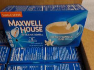 8 Boxes Maxwell House French Vanill...