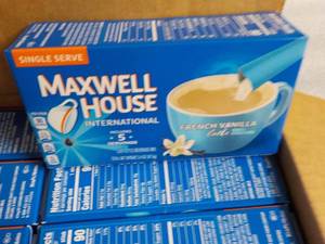 8 Boxes Maxwell House French Vanill...