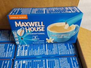 8 Boxes Maxwell House French Vanill...
