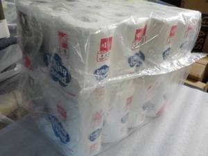 48 Rolls White Cloud 3 Ply Toilet P...