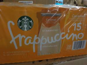 15 pack Starbucks Frappuccino Caram...