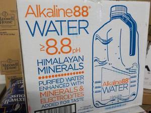 2 Cases Alkaline 88 Water...