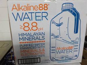 2 Cases Alkaline 88 Water...