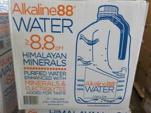 2 Cases Alkaline 88 Water...