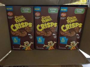 4 Cases Post Cocoa Pebbles Crisps...