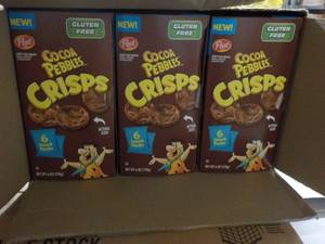 4 Cases Post Cocoa Pebbles Crisps...