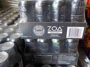 2 - 12 Packs ZOA Zero Sugar Energy ...