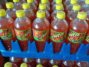 24 pack Mountain Dew Flamin Hot...