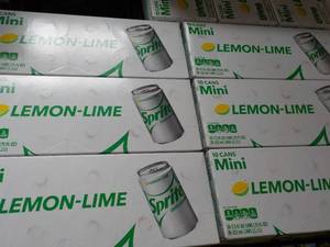 6 - 10 packs Sprite Lemon Lime Mini...