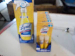 1 Lysol Spray Bottle and Refills...