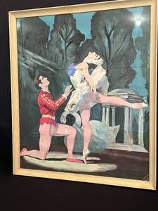lot 25 image: Ballet Man and Woman