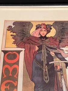 lot 51 image: Art Nouveau Omega Sans Chaine - Bicycle Art 1897