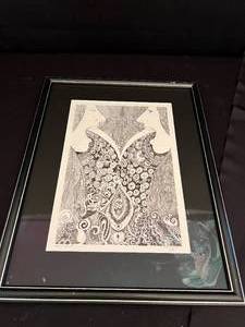 lot 55 image: Ink Gemini Twin Signed by Michel Thomas