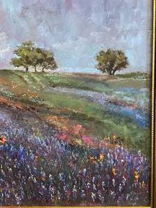 lot 71 image: Original Oil Signed by Bonham