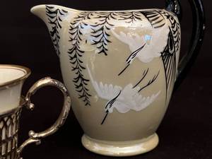 lot 90 image: Japanese Creamer and German Cup