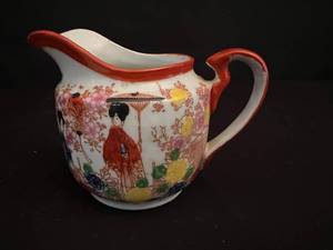 lot 97 image: Creamer  Tea cup & Saucer