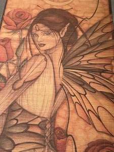 lot 131 image: Painted Fairy on Screen