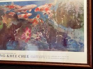 lot 129 image: Minnesota Artist Cheng-Khee Chee Signed Print