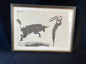 lot 7 image: Picasso Bull Fighter III Print