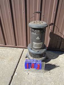 Perfection oil heater. As shown.