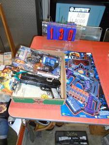 Misc toy guns. As shown.