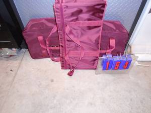 Pile of duffel & cargo bags. As shown.
