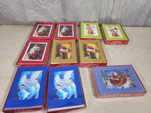 10 New Boxes of 3D Motion Christmas Cards
