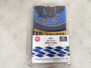 New 12 x 18 inch Navy Flag