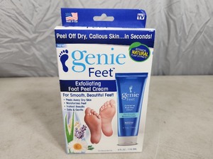 New Genie Feet Exfoliating Foot Peel Cream