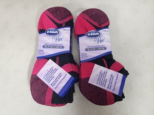 6 New Pair of Dr Scholls For Her Tri Zone Comfort Socks