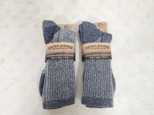 2 New Pair of Hiwassee Trading Co Merino Wool Socks