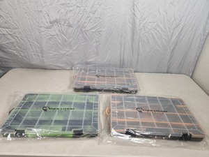 3 New Evolution Fishing Tackle Box Organizers