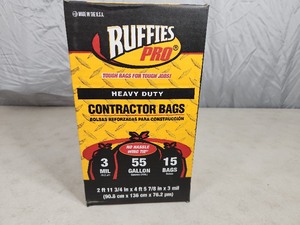 New 55 Gallon Heavy Duty Contractor Bags