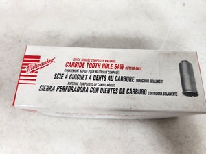 New Milwaukee Carbide Tooth Hole Saw