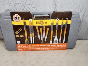 New 18 Piece Gourmet Stainless Steel Tool Set