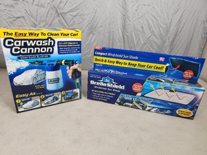 New Carwash Cannon and New Brella Shield