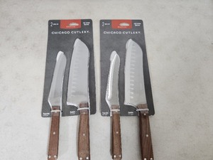 2 New 2 Piece Chicago Cutlery Knife Sets