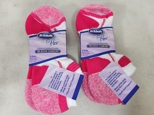 6 New Pair of Dr Scholls For Her Socks