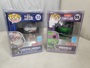 New Funko Pop Figurines in Hard Plastic Cases
