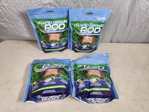 4 New Packs of Rapid Repair Targeted Lawn Spot Repair Pods