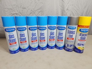 8 New Sprayway Cleaners