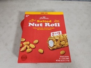 New Case of King Sized Salted Nut Rolls