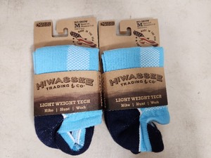 2 New Pair of Hiwassee Trading Co Merino Wool Socks