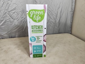 New Green Life 5 Piece Kitchen Accessory Set